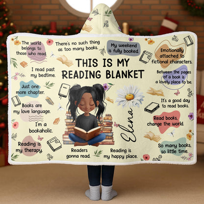 This Is My Reading Blanket With Books And Flowers