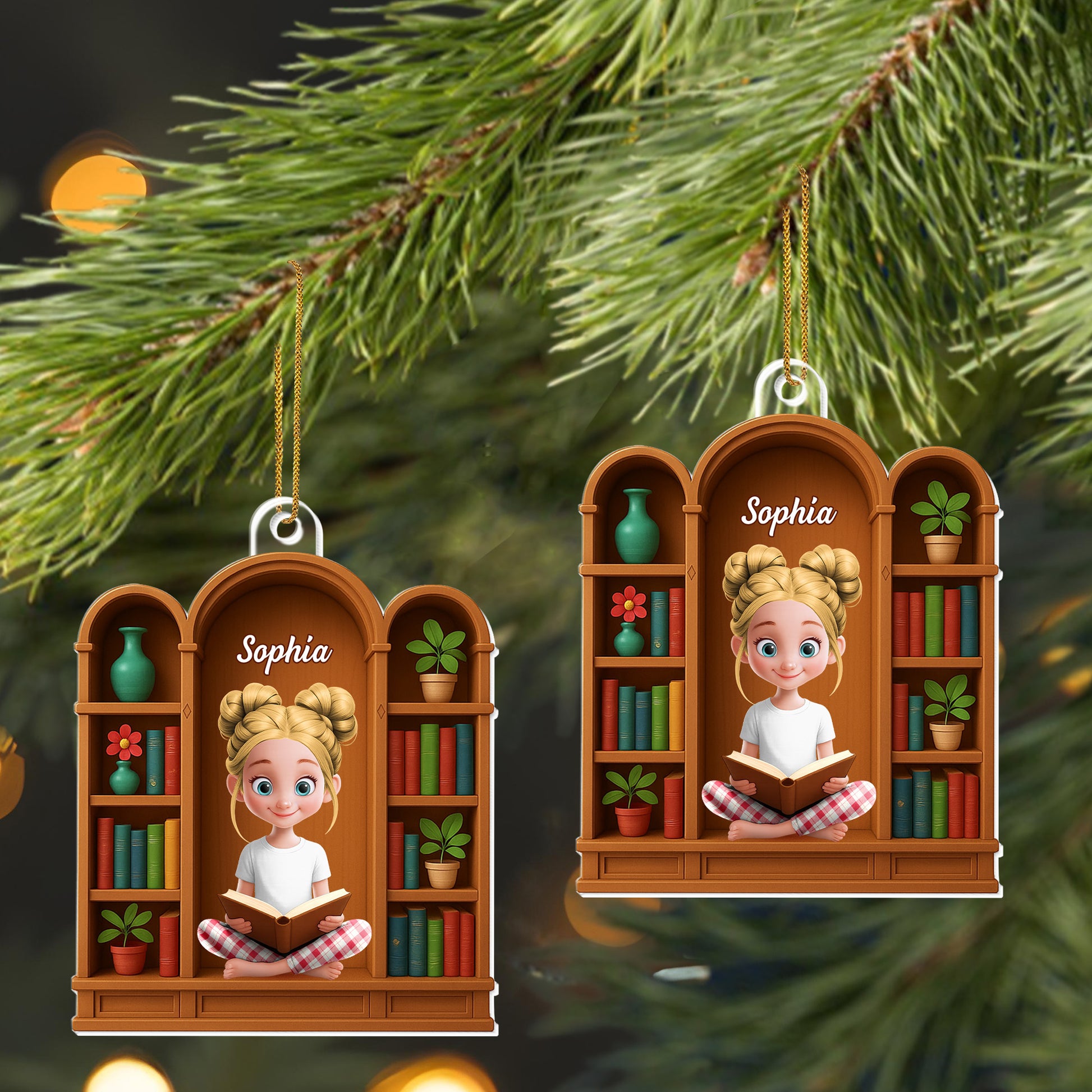 Unwind In Your Personal Library Nook With Books And Plants