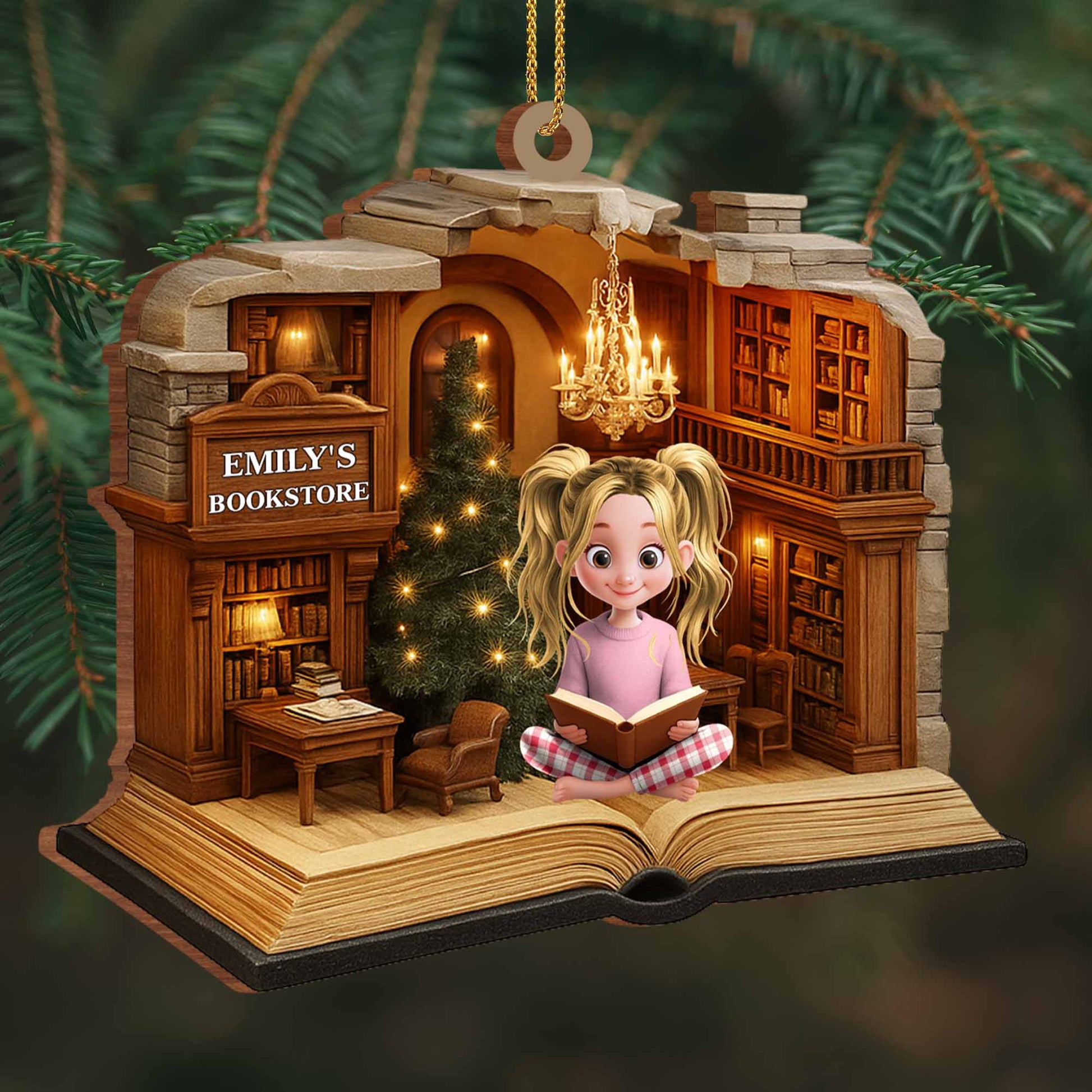 Celebrate The Love Of Reading With a Charming Library Scene
