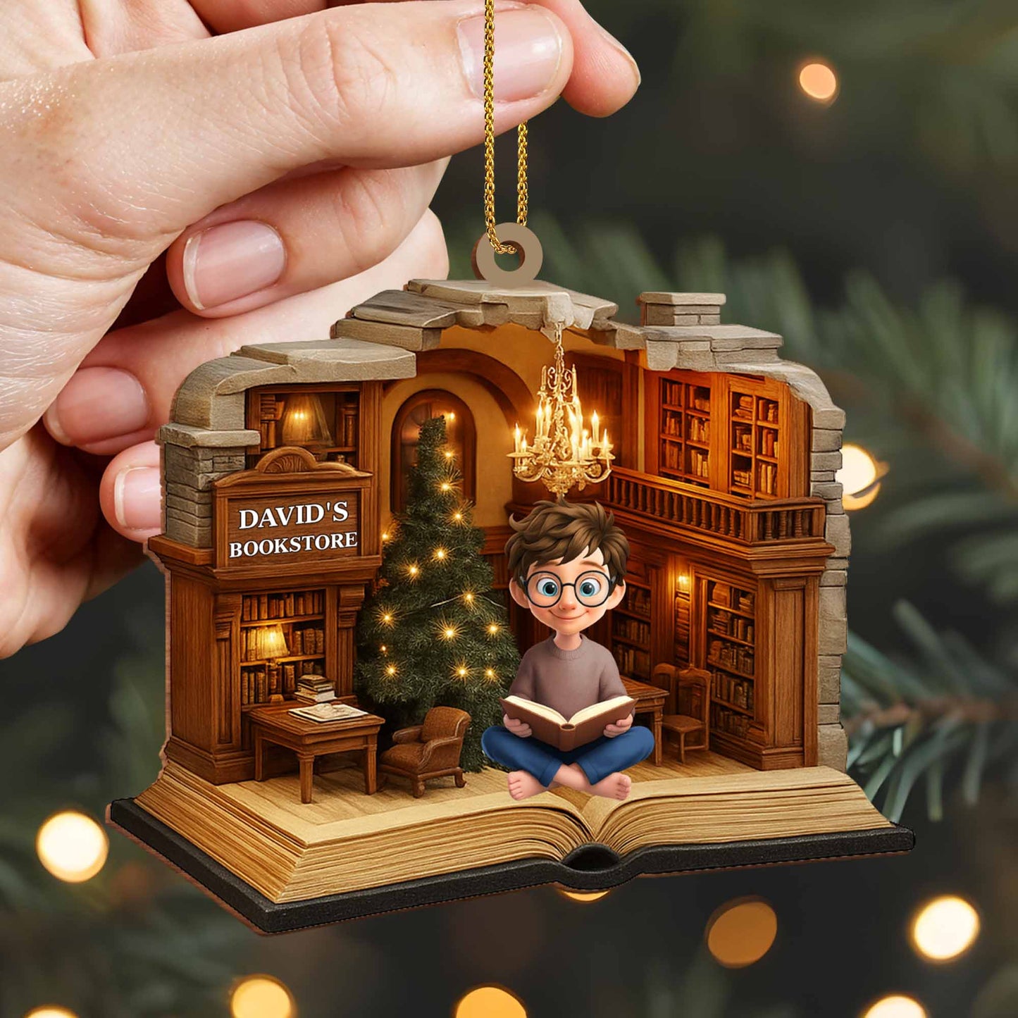 Celebrate The Love Of Reading With a Charming Library Scene