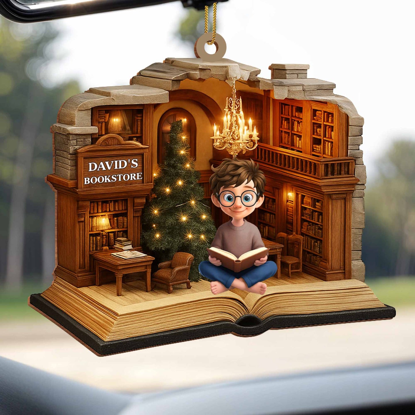 Celebrate The Love Of Reading With a Charming Library Scene
