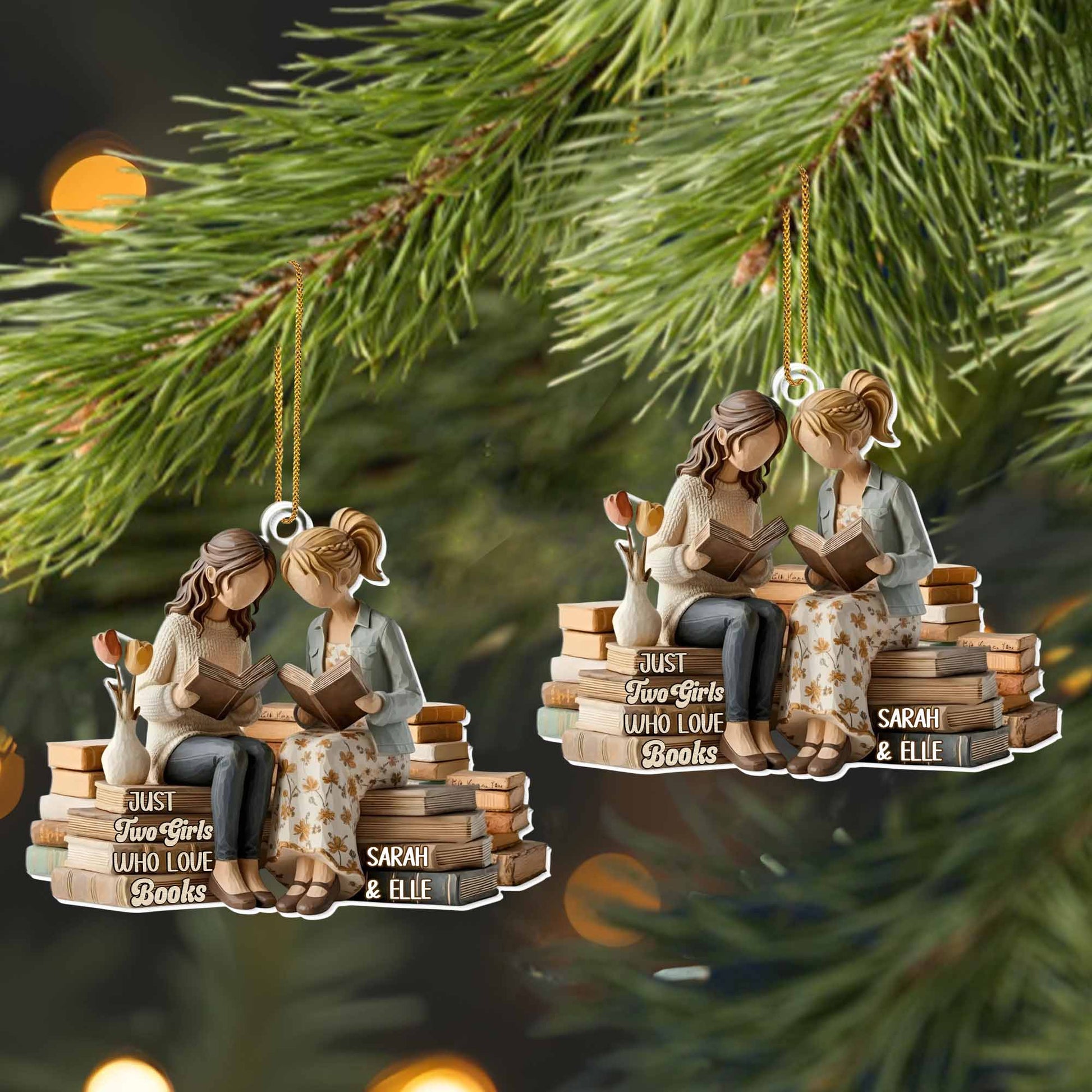 Just Two Girls Who Love Books