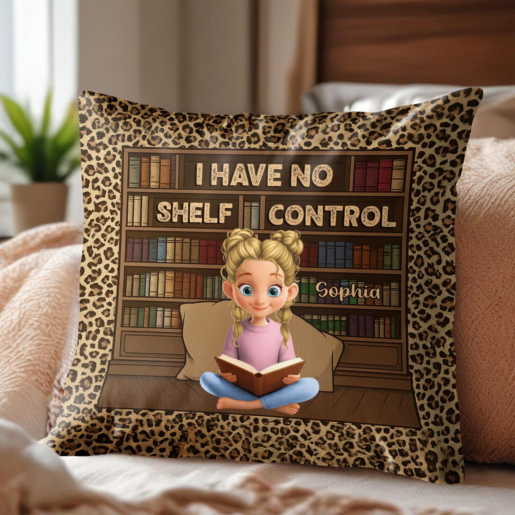 I Have No Shelf Control With Books And Leopard Print