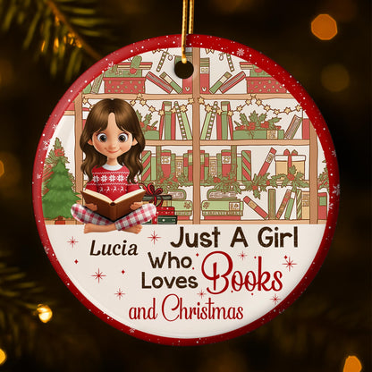 Just A Boy Who Loves Books And Christmas