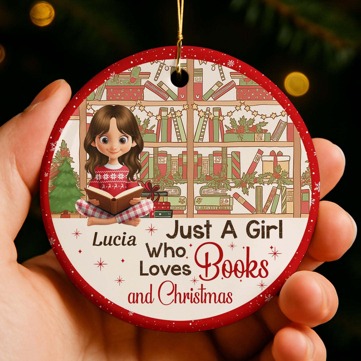 Just A Boy Who Loves Books And Christmas