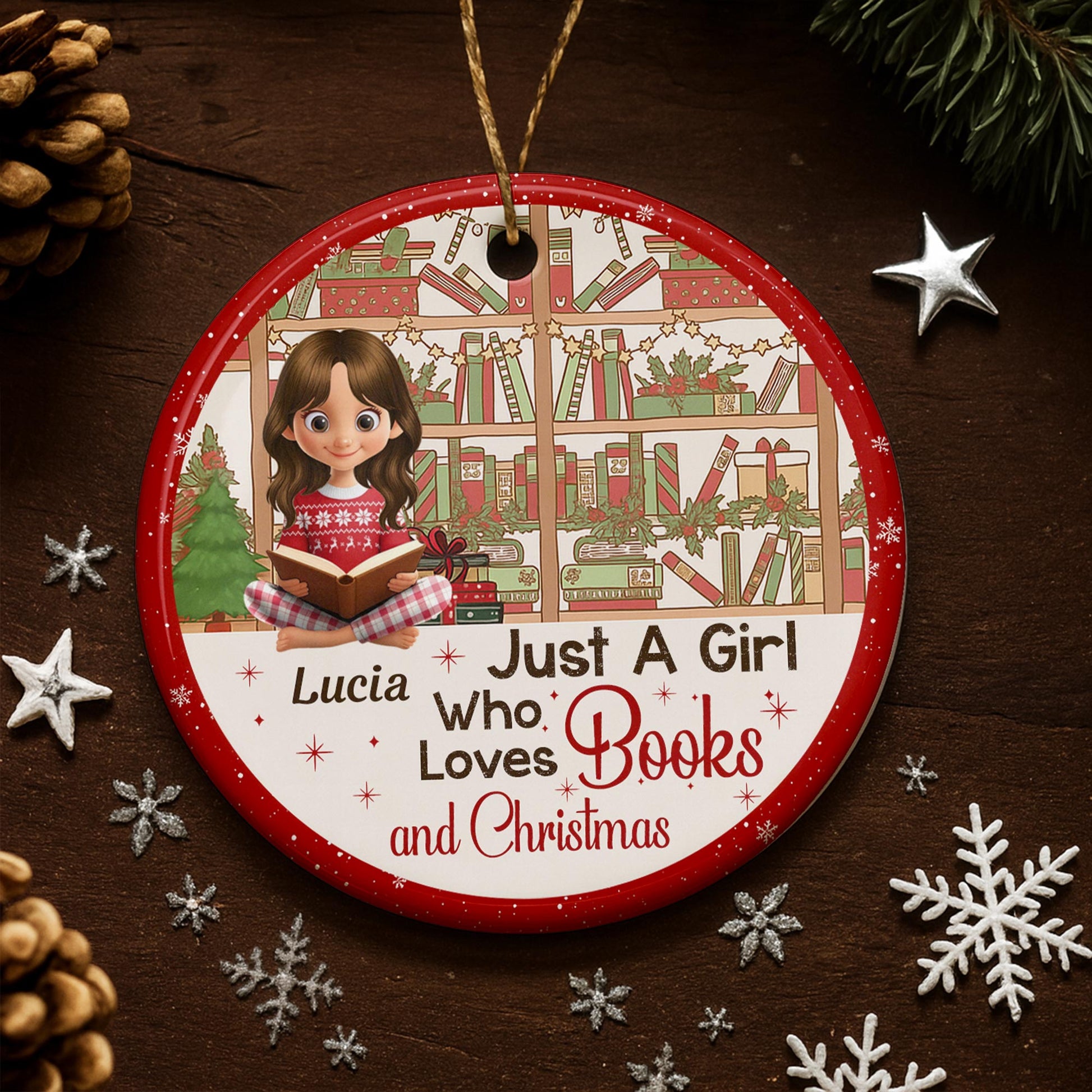 Just A Boy Who Loves Books And Christmas