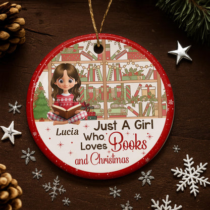 Just A Boy Who Loves Books And Christmas