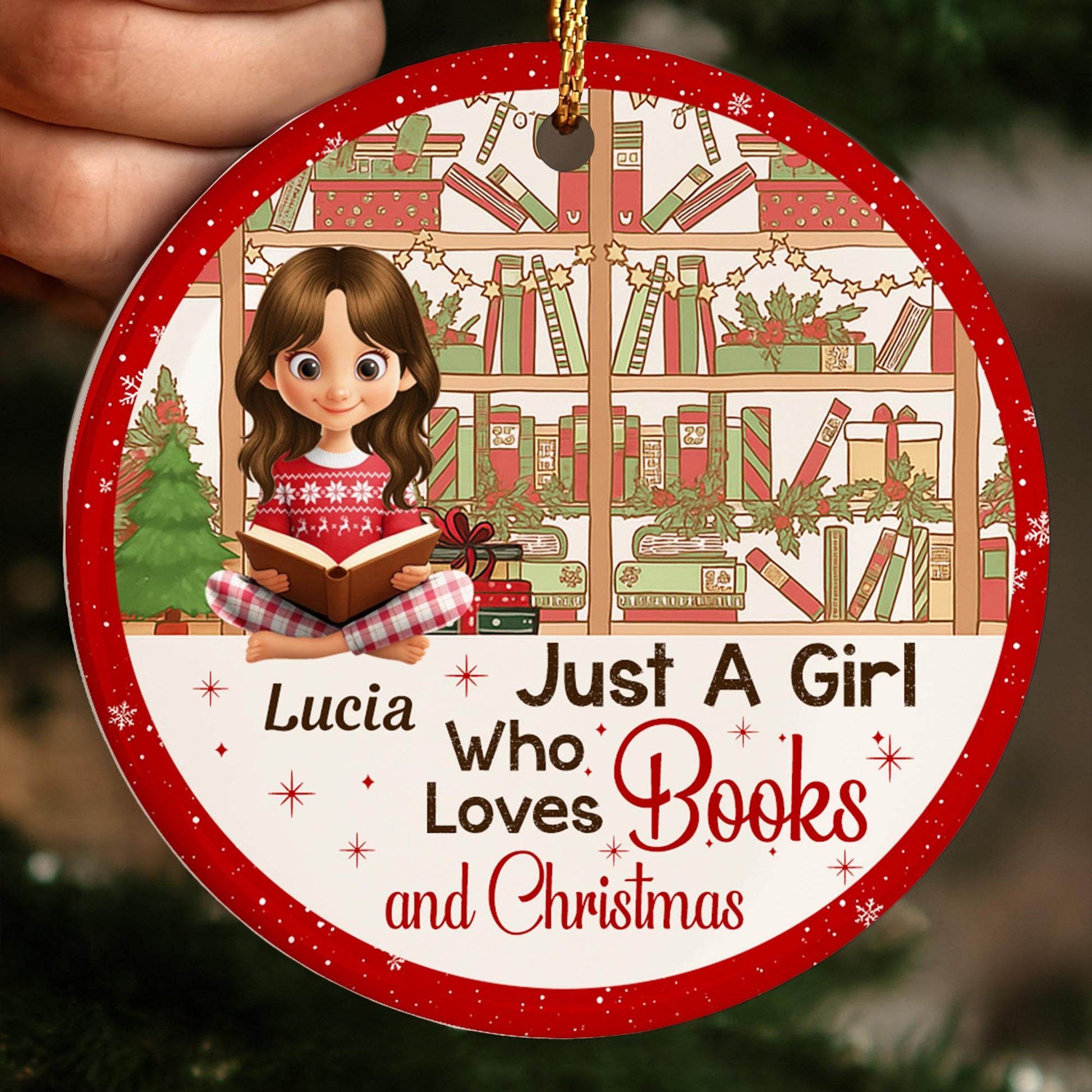 Just A Boy Who Loves Books And Christmas