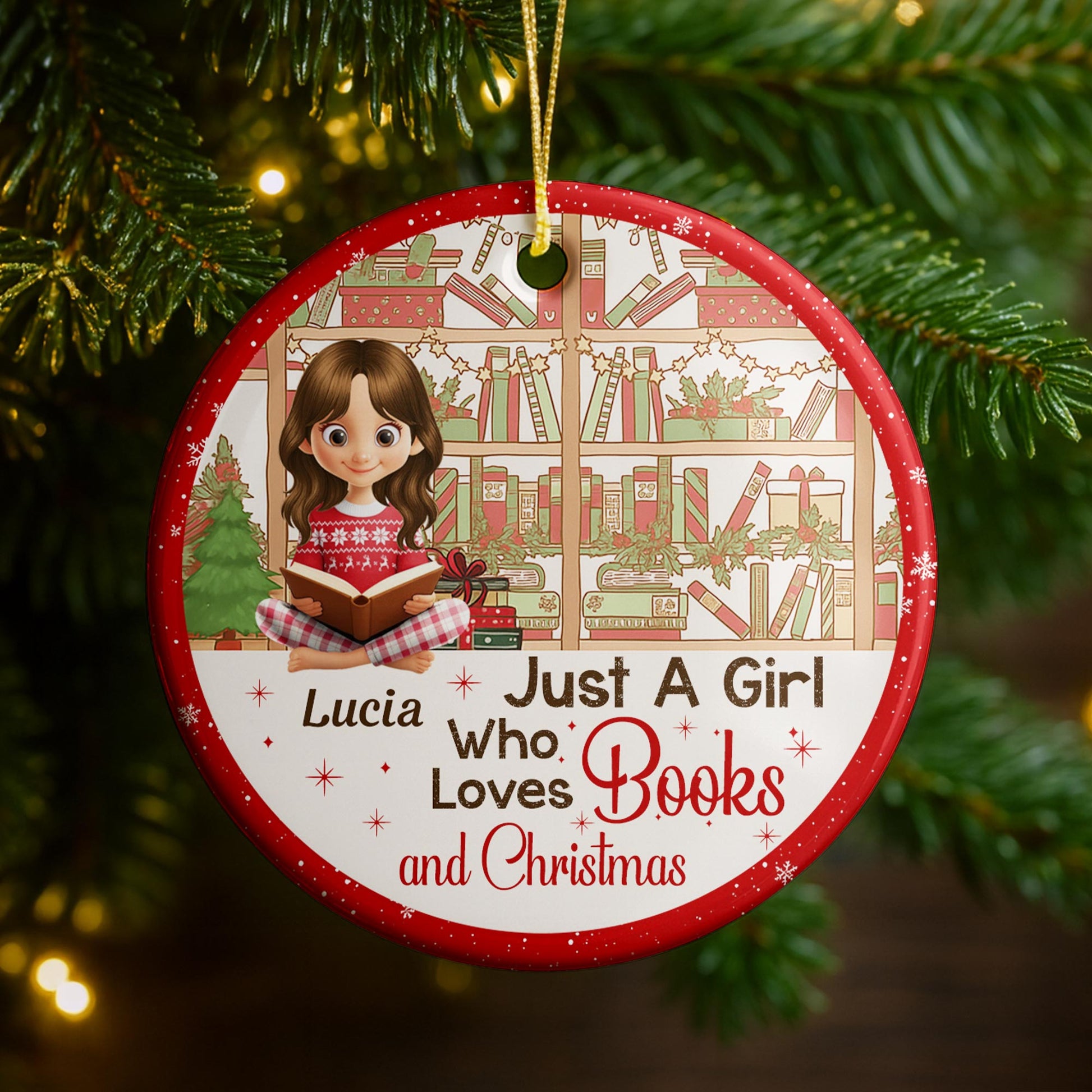 Just A Boy Who Loves Books And Christmas