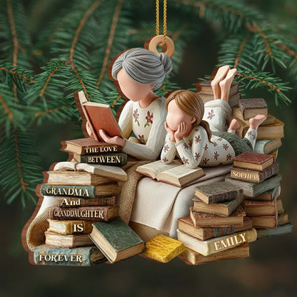 The Love Between Grandma And Granddaughter, Books And Figurines