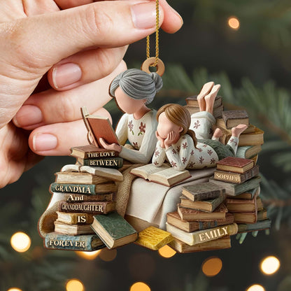 The Love Between Grandma And Granddaughter, Books And Figurines