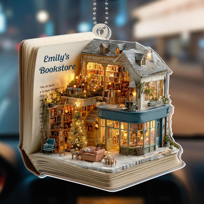 Write Our Own Stories, Bookstore House Ornament