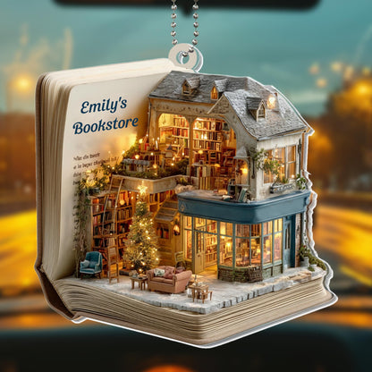 Write Our Own Stories, Bookstore House Ornament