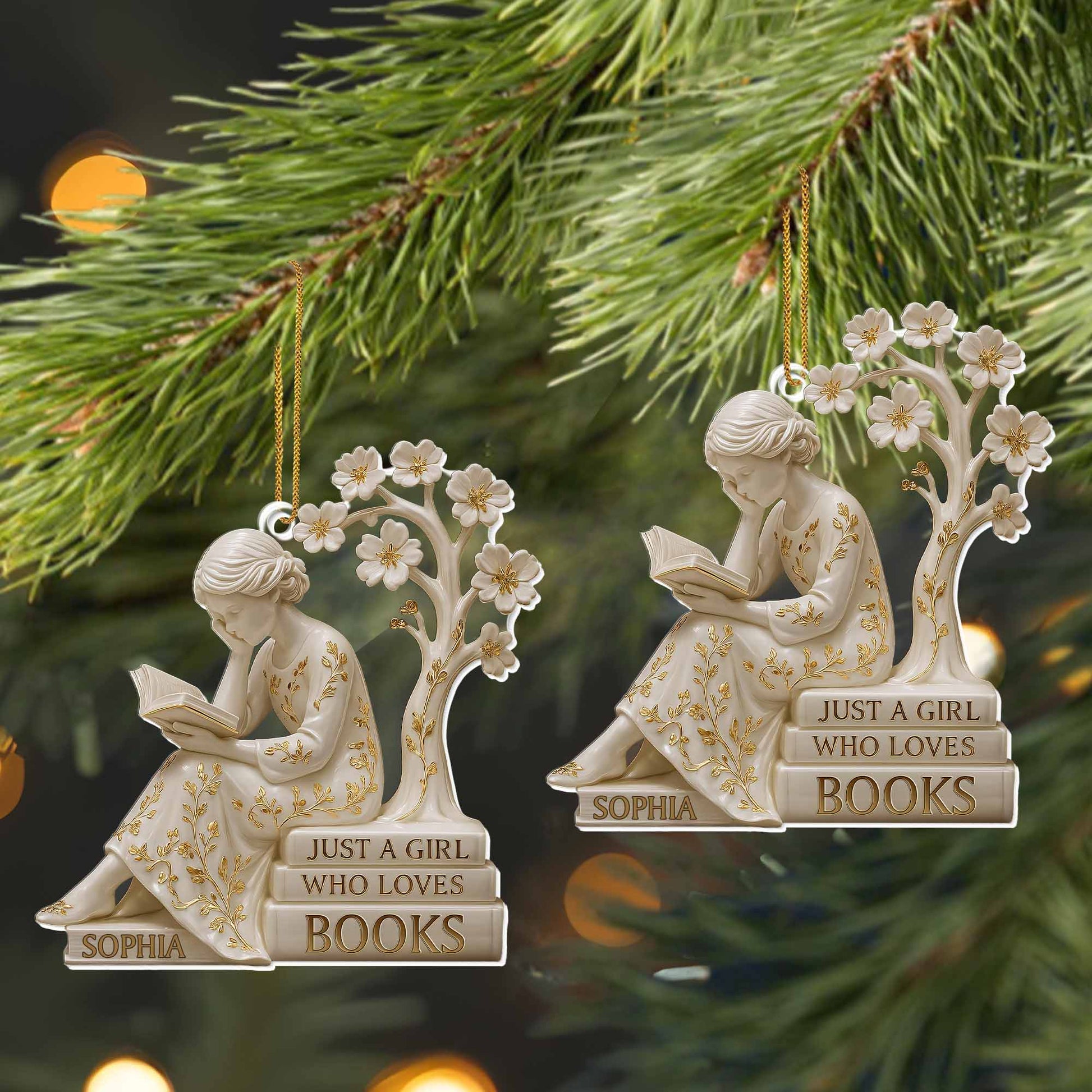 Just A Girl Who Loves Books And Flowers