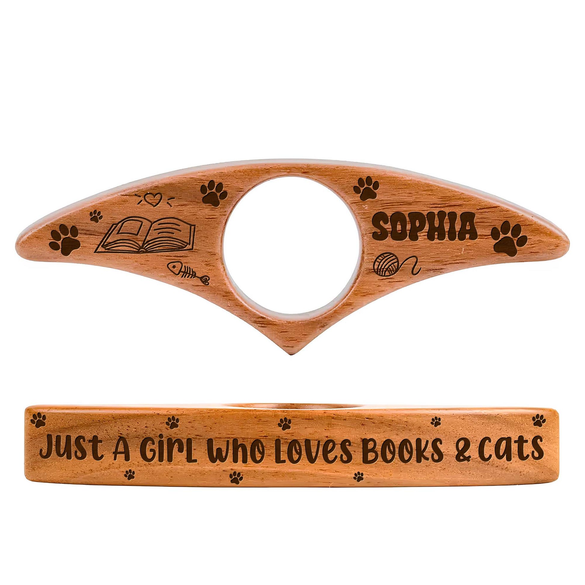 Just A Girl Who Loves Books & Cats