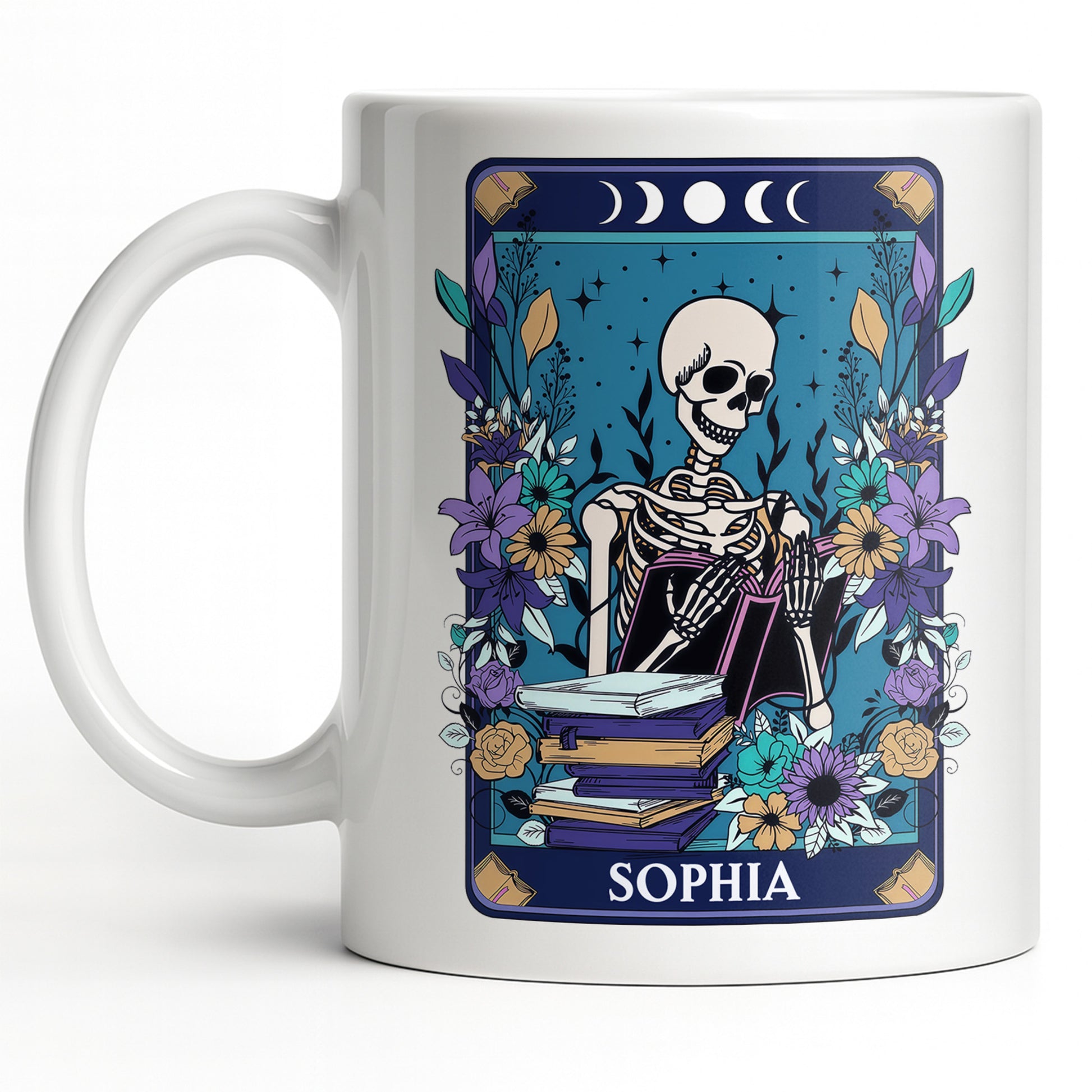 Enjoy Every Moment With Books And Flowers