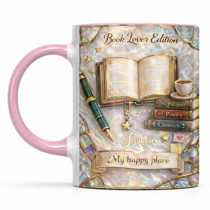 Book Lover Edition, My Happy Place With Books And Coffee