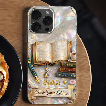 Book Lover Edition With Books, Pen, And Coffee Cup