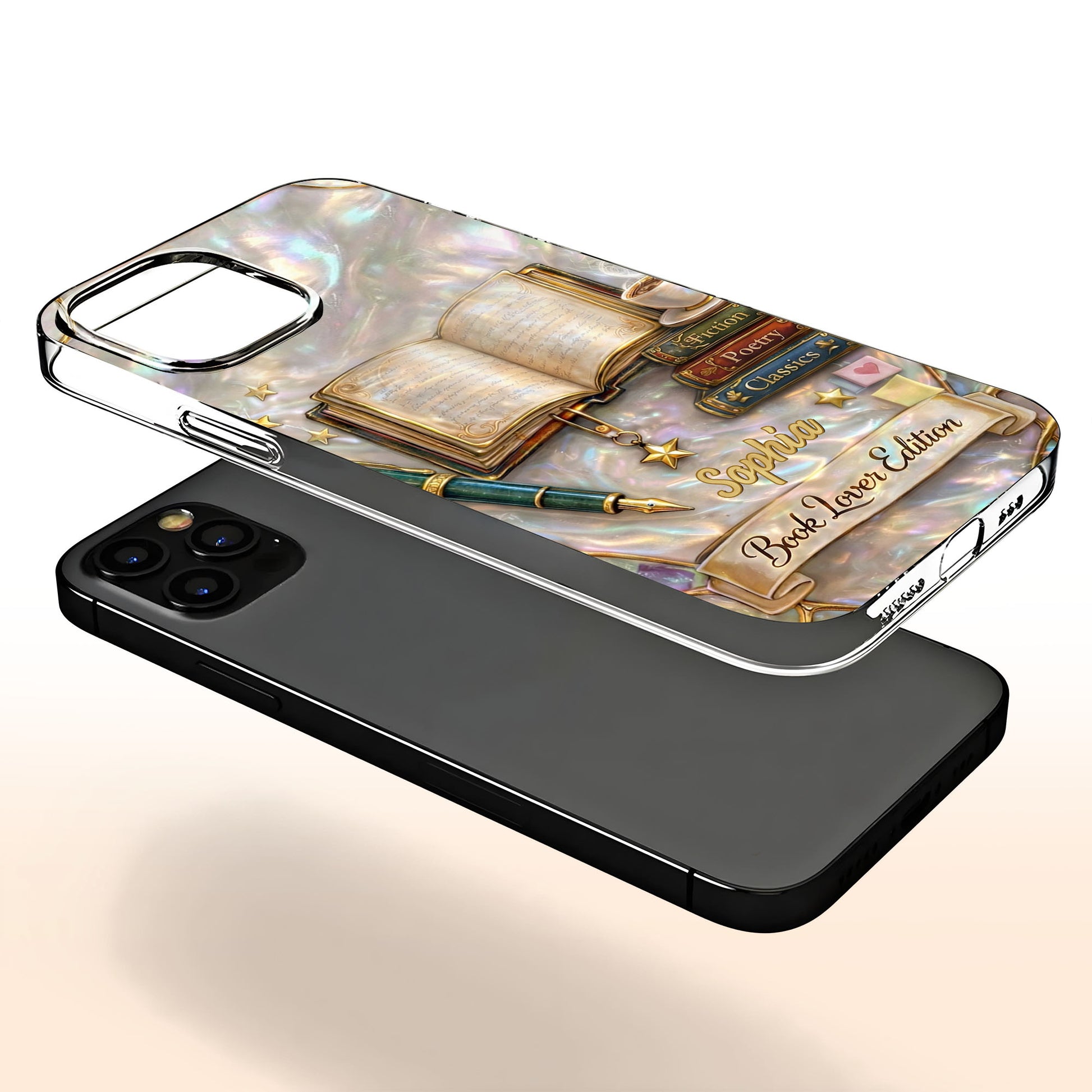 Book Lover Edition With Books, Pen, And Coffee Cup