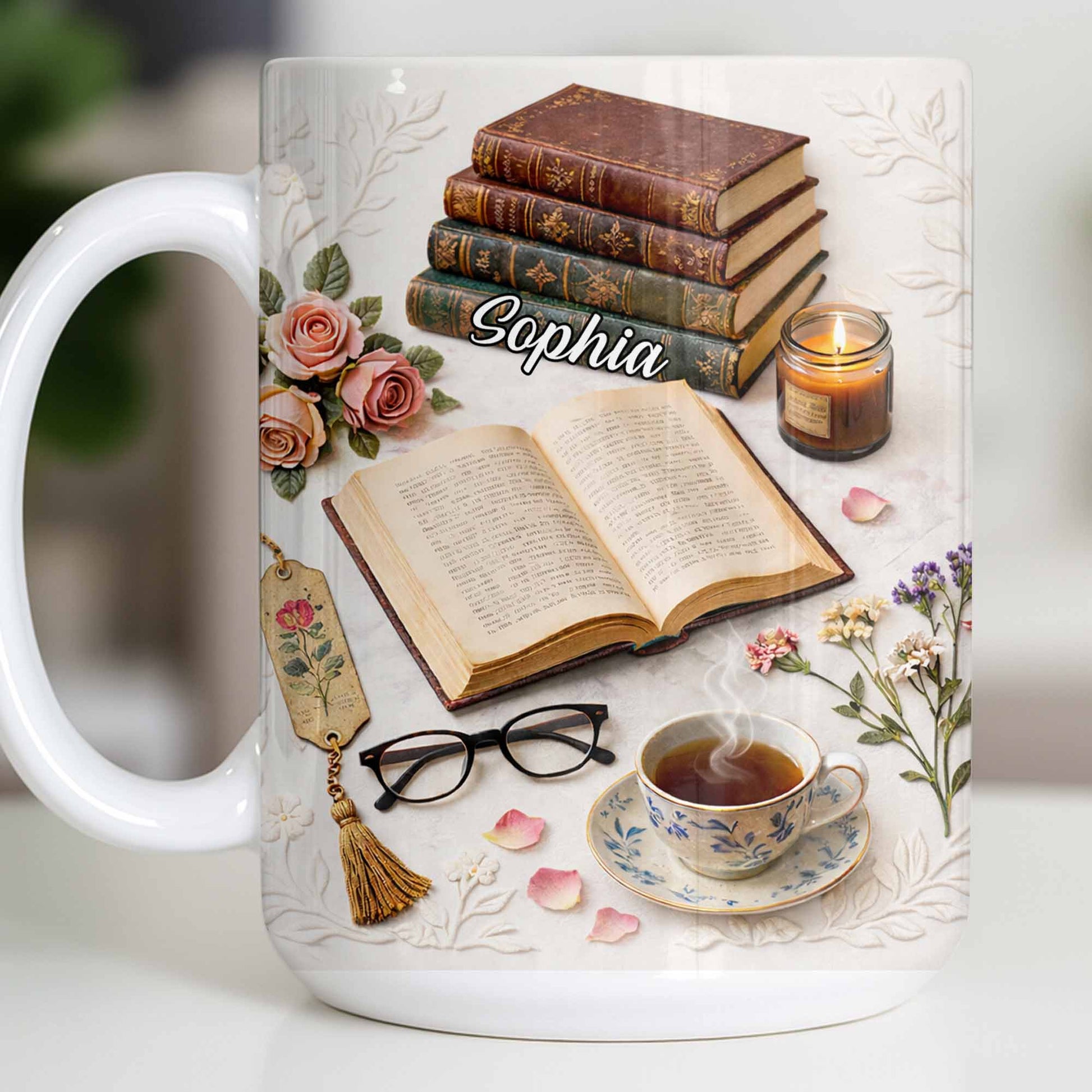 Celebrate The Love For Reading With Books And A Cozy Scene