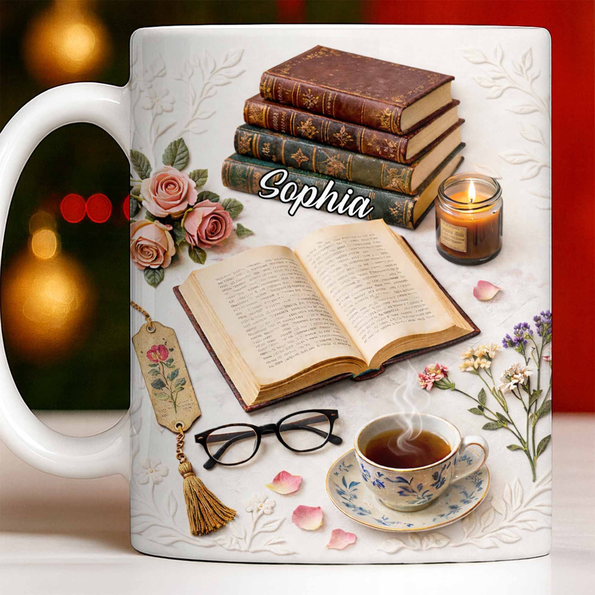 Celebrate The Love For Reading With Books And A Cozy Scene