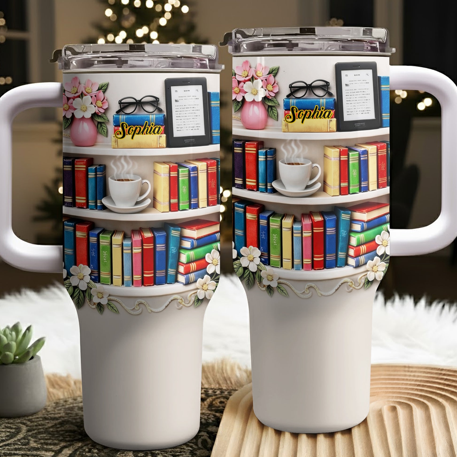 Books, Flowers, A Perfect Day With My Favorite Reads