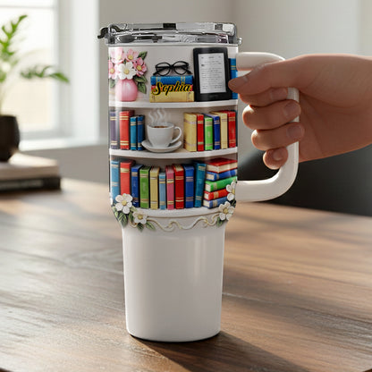 Books, Flowers, A Perfect Day With My Favorite Reads