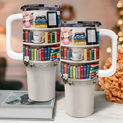 Books, Flowers, A Perfect Day With My Favorite Reads