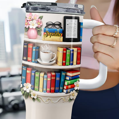 Books, Flowers, A Perfect Day With My Favorite Reads