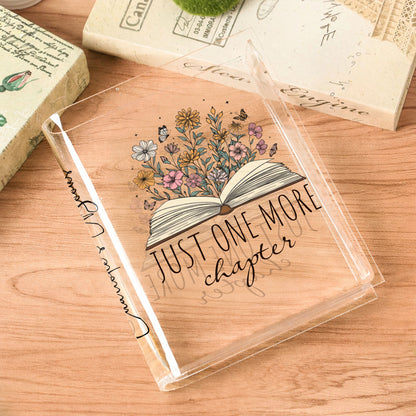 Just One More Chapter Book And Flowers