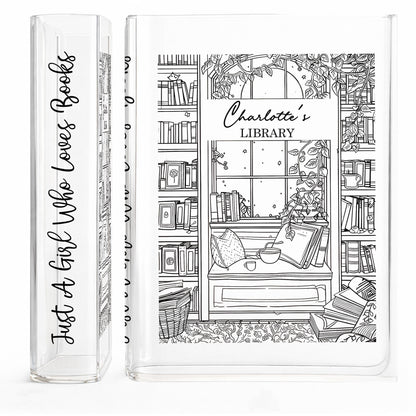 Just a Girl Who Loves Books, Library Theme