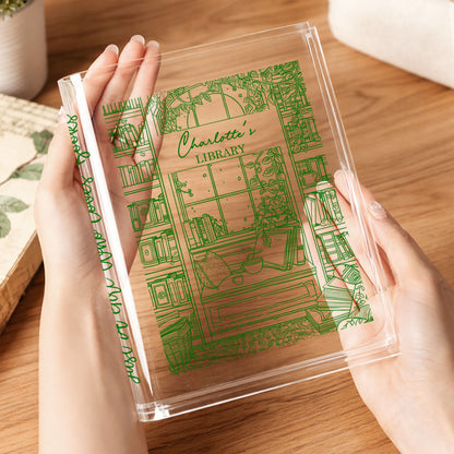 Just a Girl Who Loves Books, Library Theme