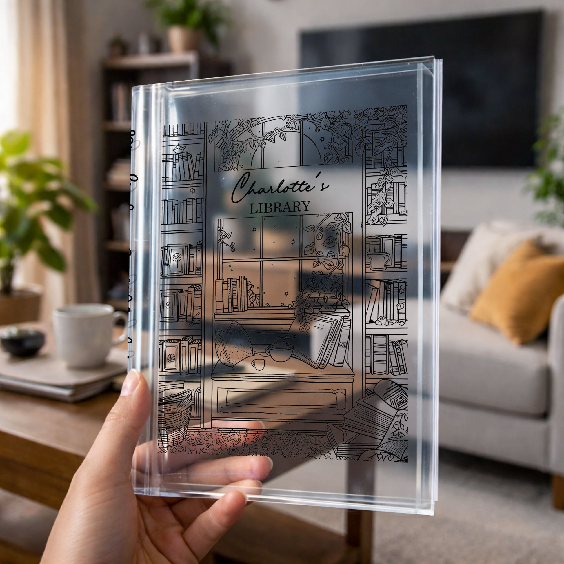 Just a Girl Who Loves Books, Library Theme