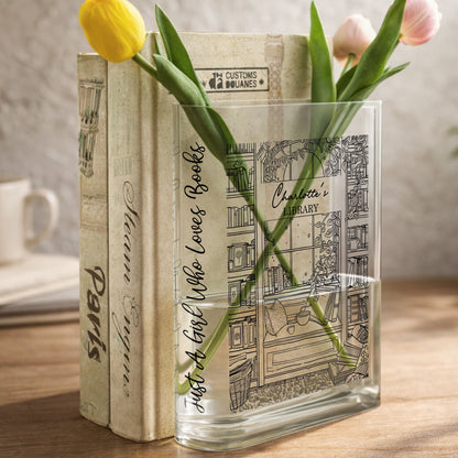 Just a Girl Who Loves Books, Library Theme