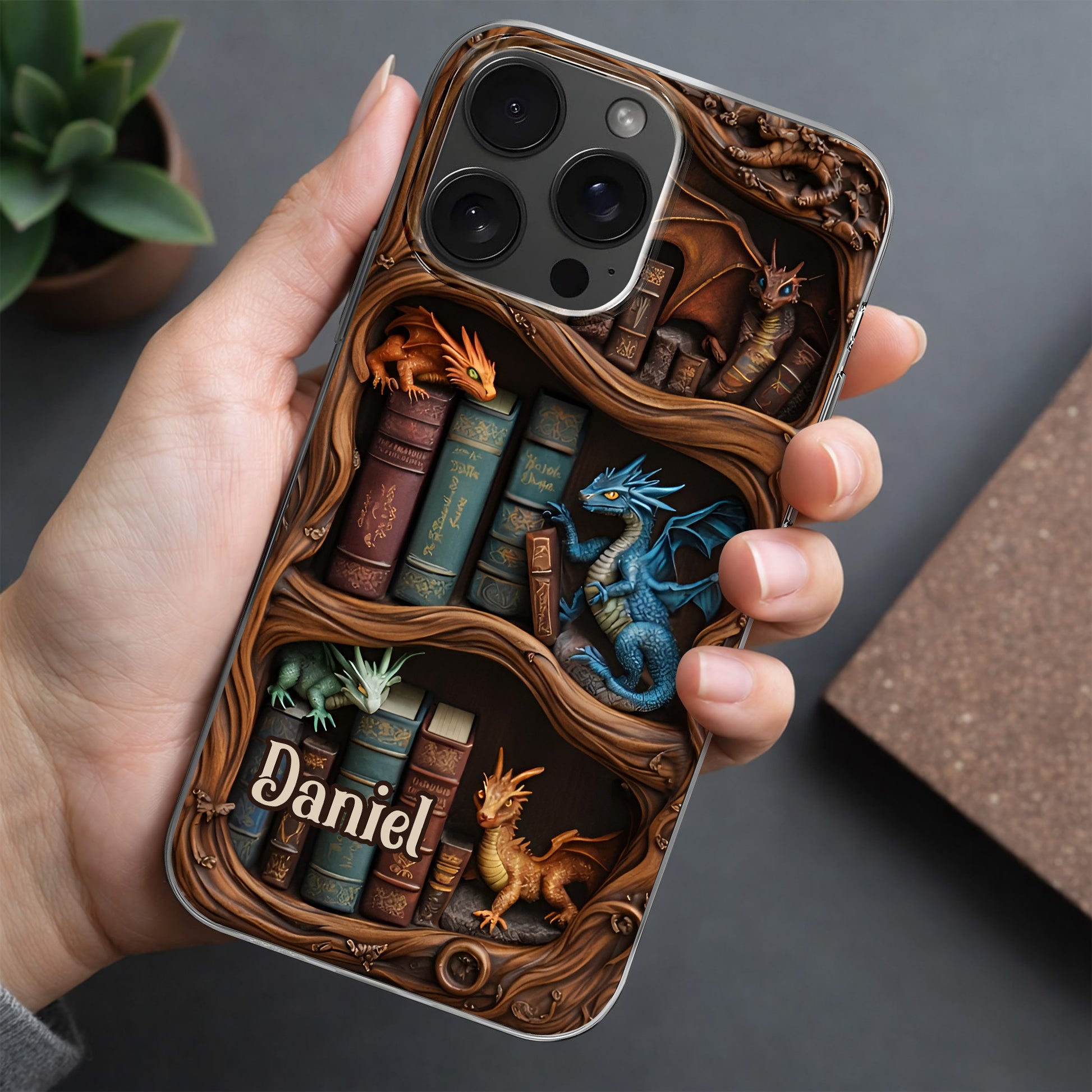 Daniel, Dragons And Books Fantasy Design