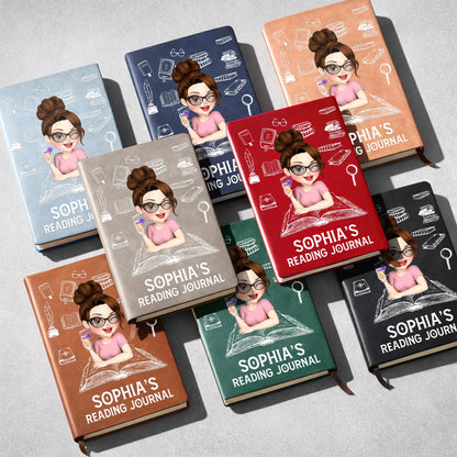 My Reading Journal With Books And Pen