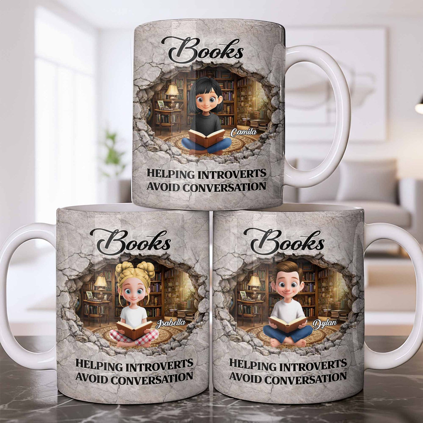 Books Helping Introverts Avoid Conversation Girl Reading In Library