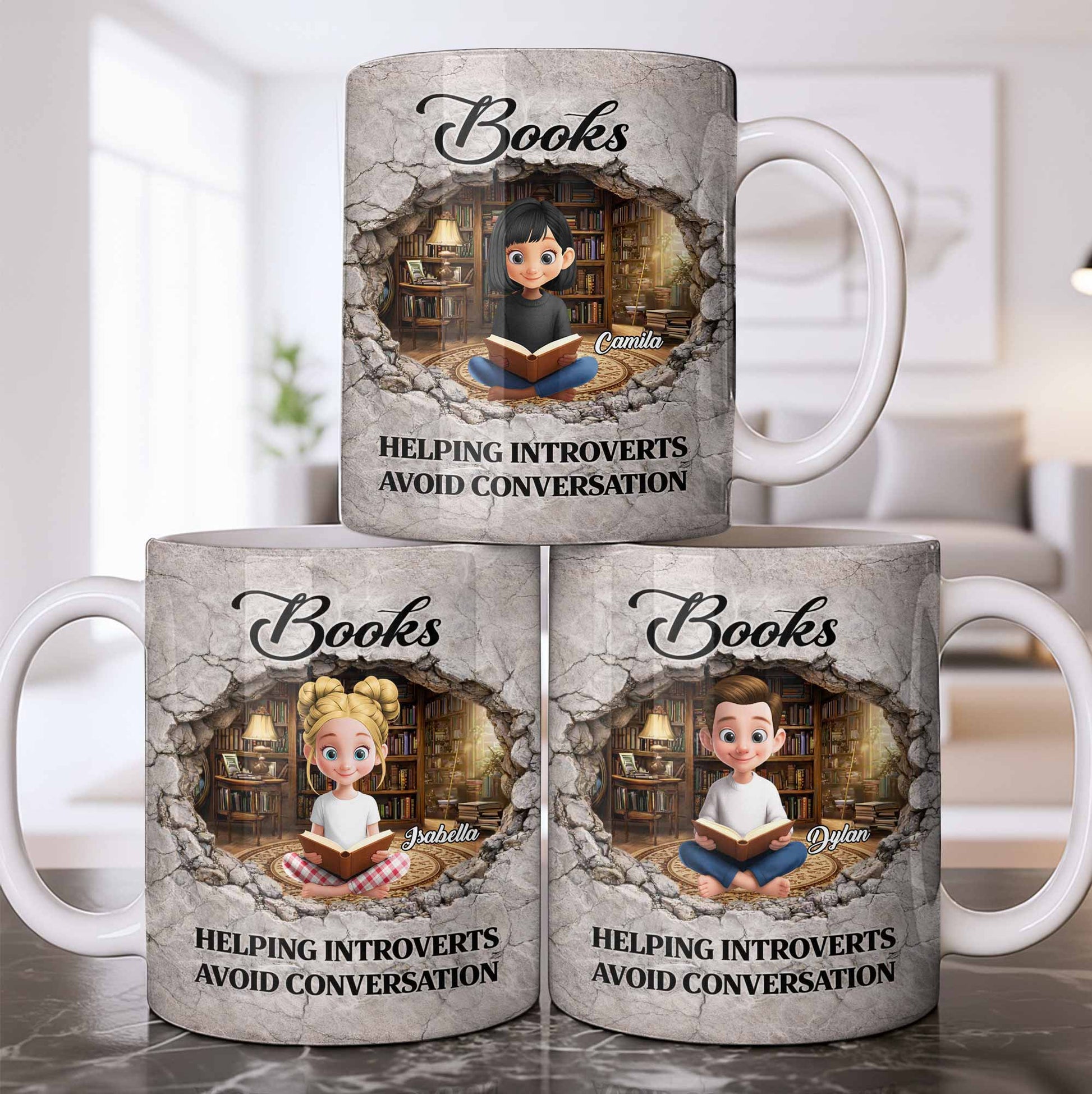 Books Helping Introverts Avoid Conversation Girl Reading In Library