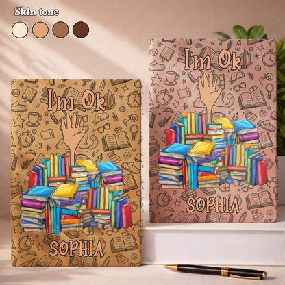 I'm Ok, Books And Coffee Design