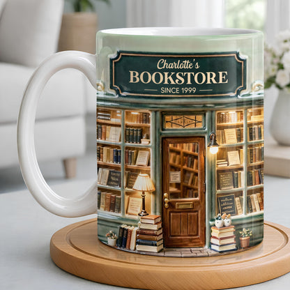 My Bookstore Since, Cozy Bookshelf Design