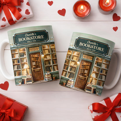 My Bookstore Since, Cozy Bookshelf Design