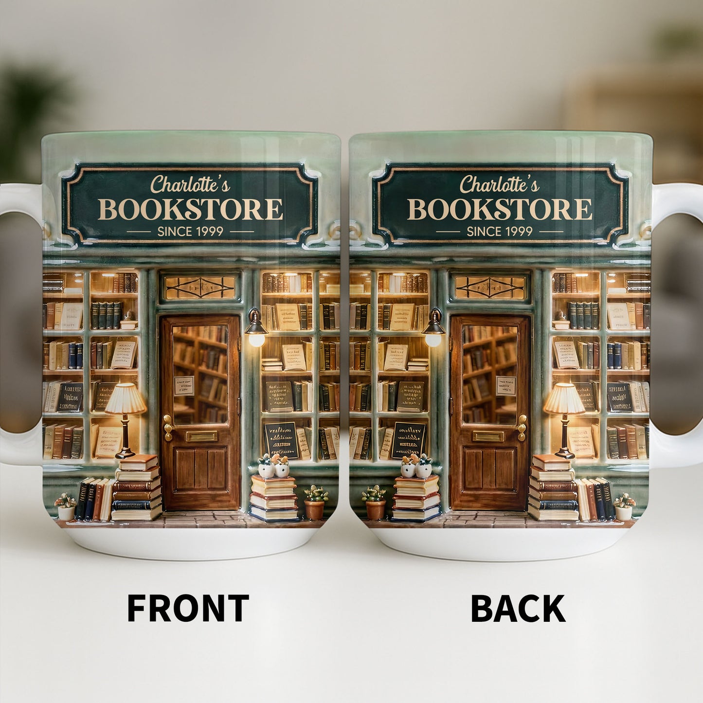 My Bookstore Since, Cozy Bookshelf Design