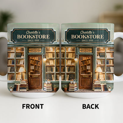 My Bookstore Since, Cozy Bookshelf Design