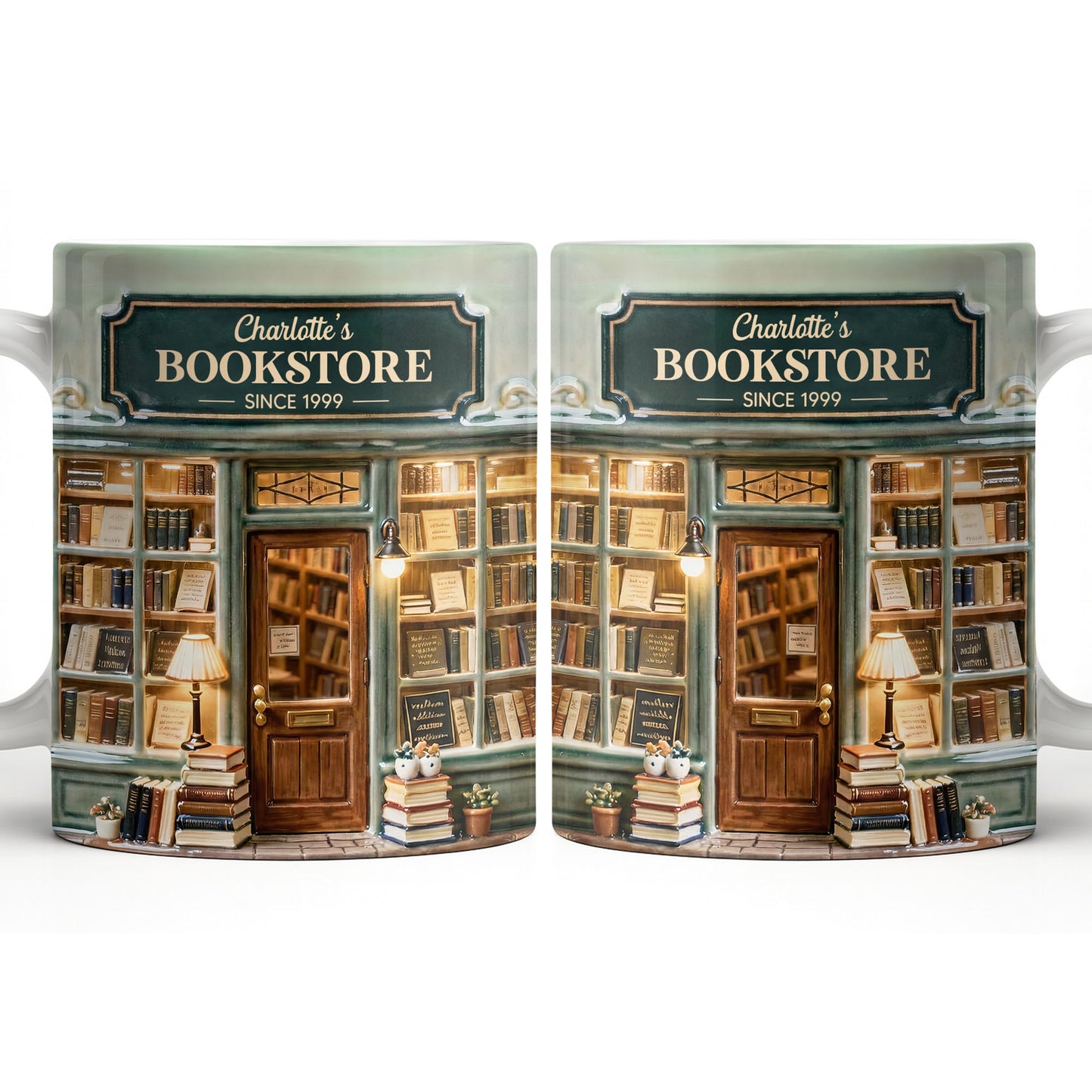 My Bookstore Since, Cozy Bookshelf Design