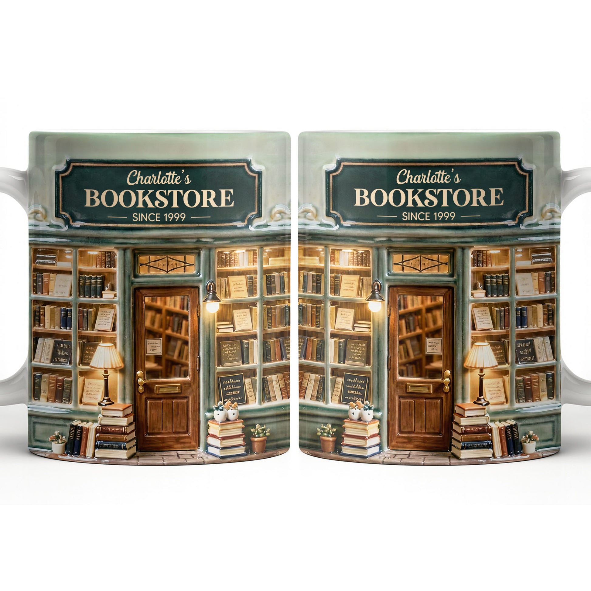 My Bookstore Since, Cozy Bookshelf Design