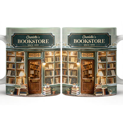 My Bookstore Since, Cozy Bookshelf Design