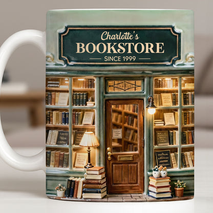 My Bookstore Since, Cozy Bookshelf Design