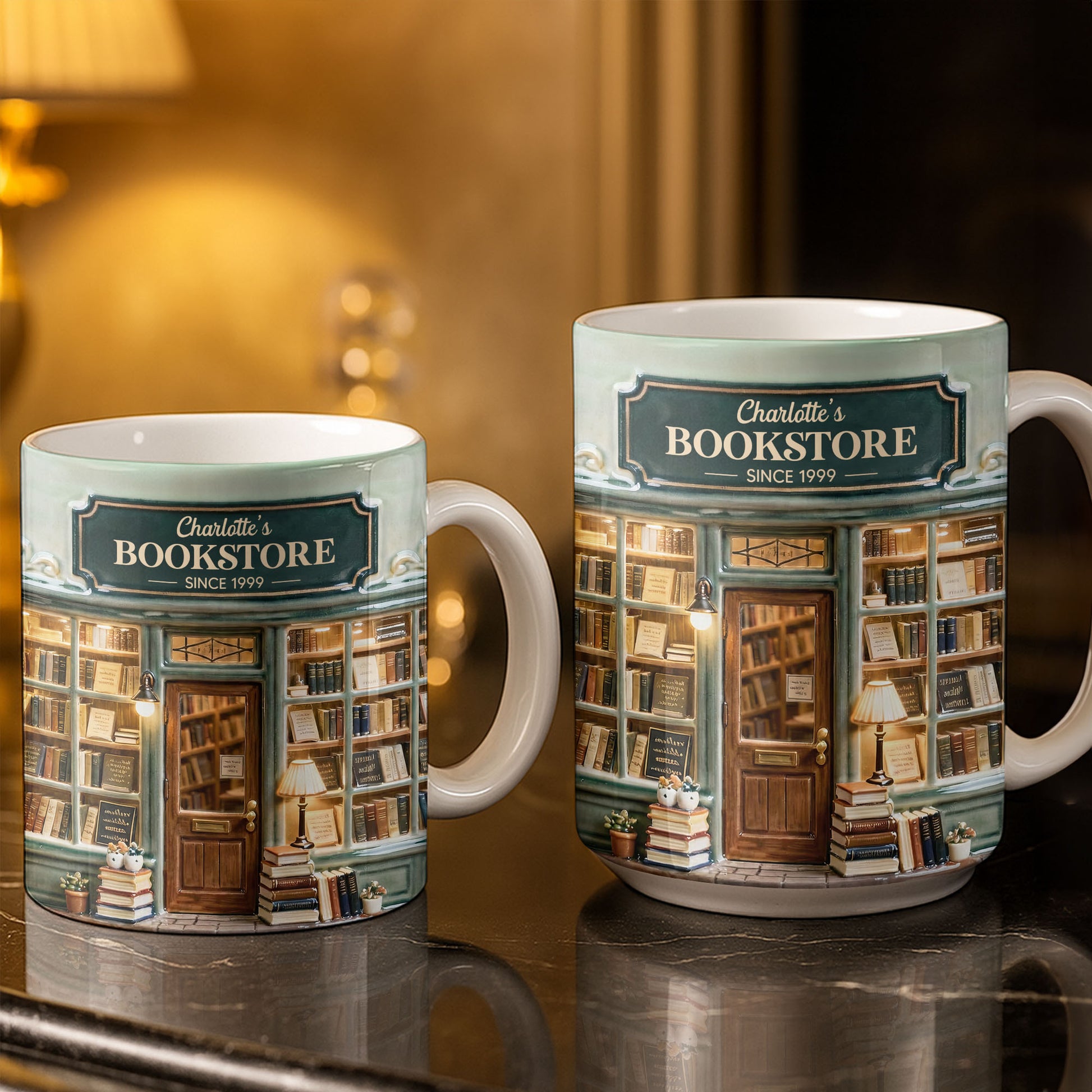 My Bookstore Since, Cozy Bookshelf Design