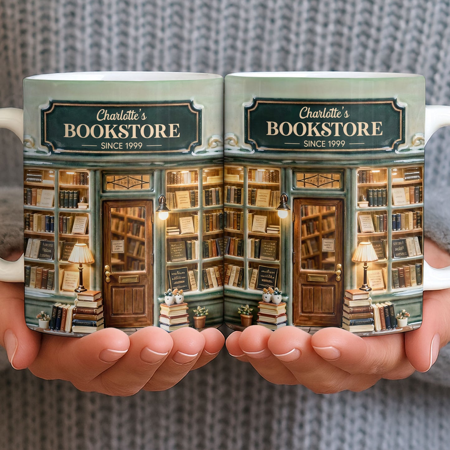 My Bookstore Since, Cozy Bookshelf Design