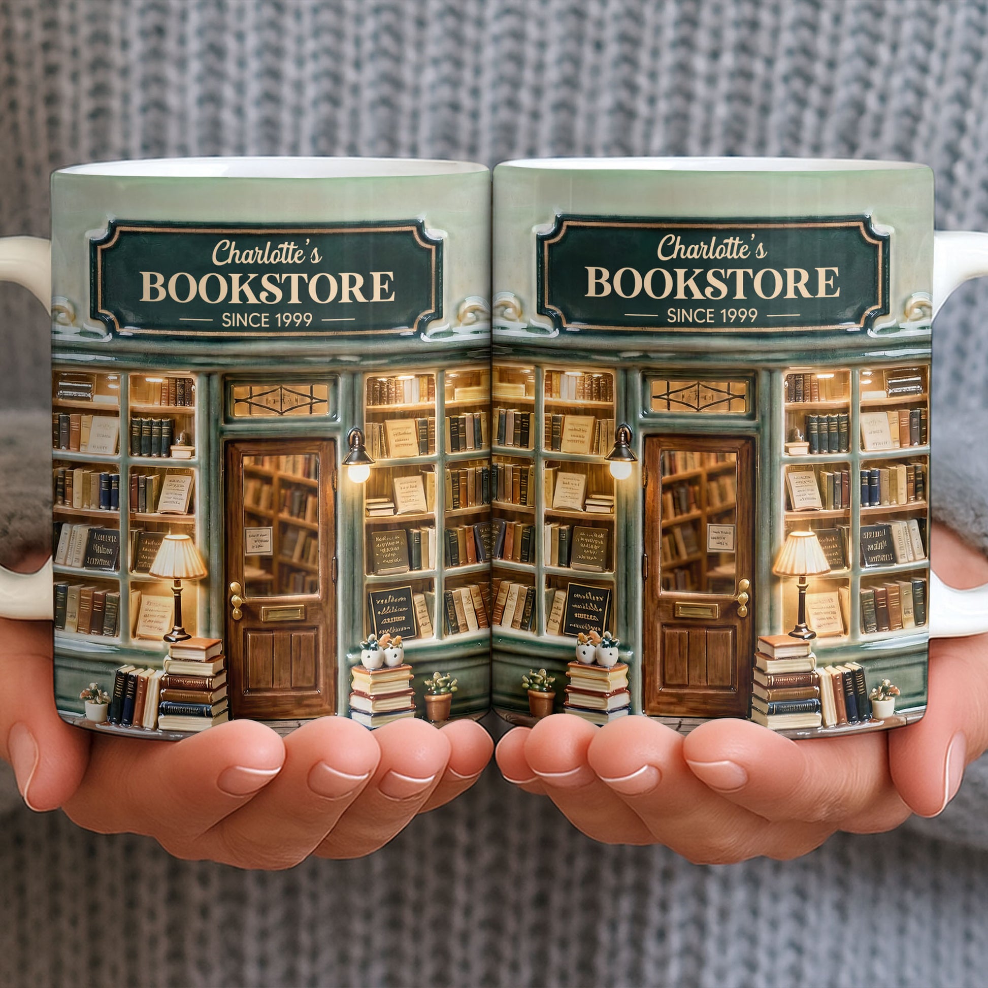 My Bookstore Since, Cozy Bookshelf Design